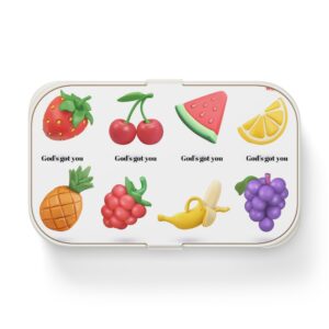"God's Got You" Inspirational Meal Container (Bento Lunch Box)