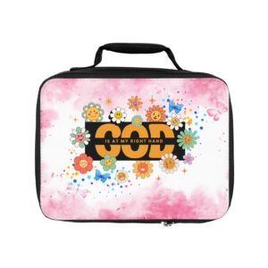 "God is at my right hand" Lunch Bag