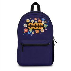 "God is at my right hand" Inspirational Backpack