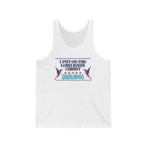 "Put on Christ" Unisex Jersey Tank Top