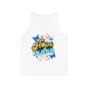 Kid's Jersey Tank Top "Hope in Jesus"
